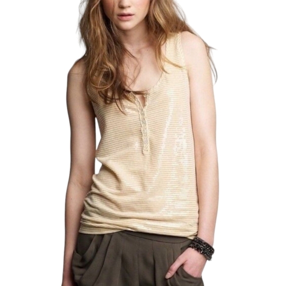 J.Crew sequined go tank top - Picture 1 of 9
